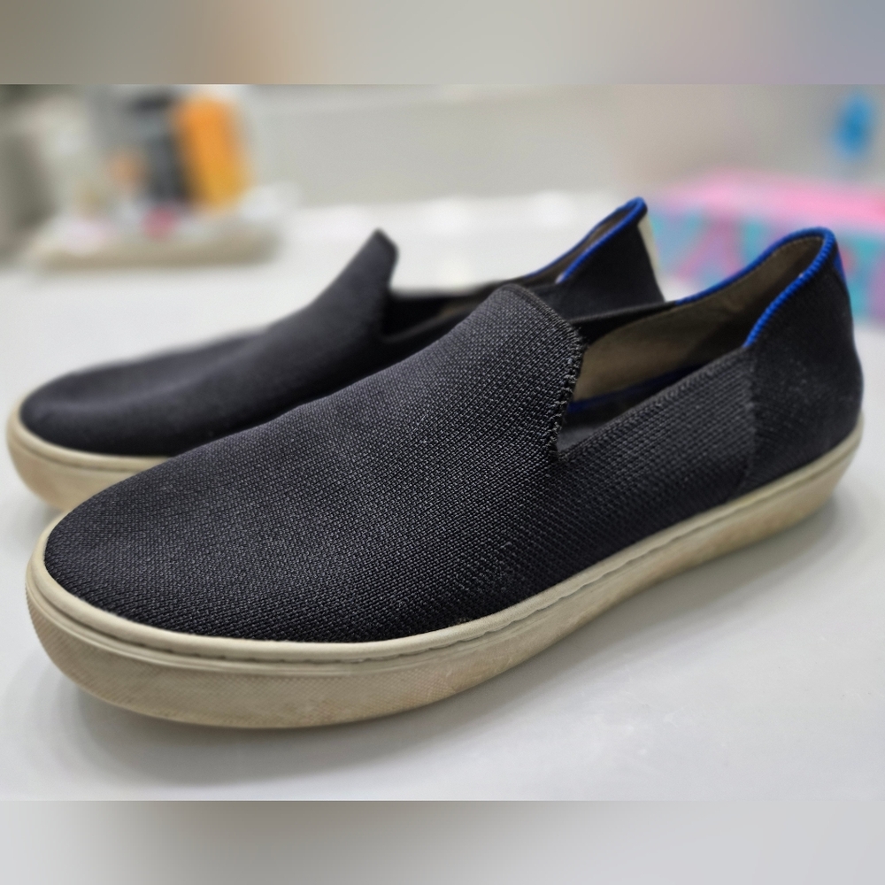 Rothy's Black Slip-On Shoes 7.5
